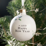 Christmas China Bauble