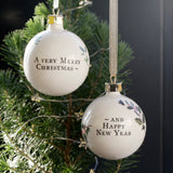 Christmas China Bauble