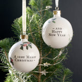 Christmas China Bauble
