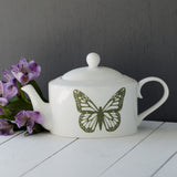 Butterflies Oval Teapot