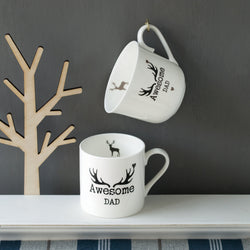 Personalised Stag Breakfast Cup or Mug
