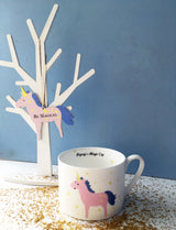 Personalised Unicorn Magical Morning Cup