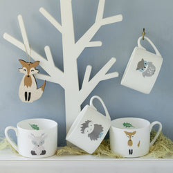Woodland Friends Personalised Cups